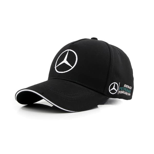 Sort baseballkasket stor hat ride motorcykelkasket[YD]-FX-
