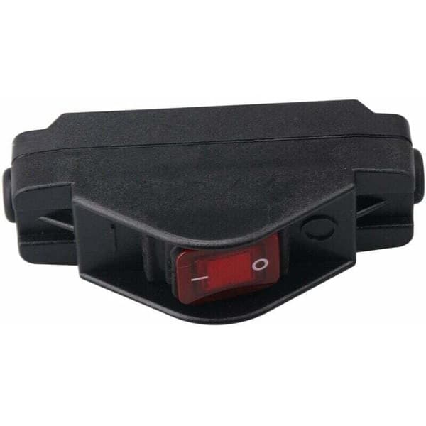 Vedenpitävä IP65 On/Off-kytkin 30A 220V Musta-FX-