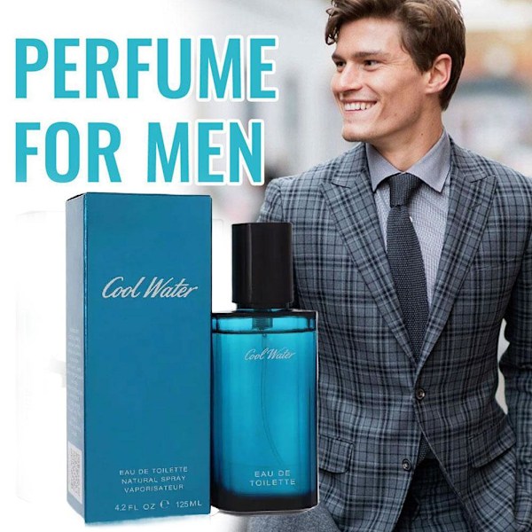 Cool Water av Davidoff för män EDT Cologne Spray 125 ml