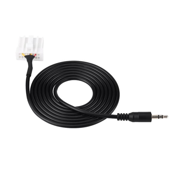 Bilstereo Aux-kabeladapter 3,5 mm Jack CD-gränssnitt för Mazda 2 3 5 6 2006-2013-FX-