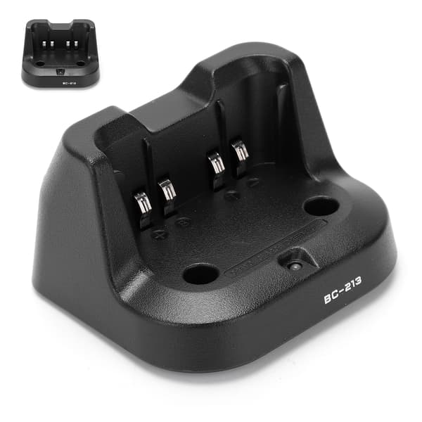Walkie Talkie Bordoplader til ICV88 ICU88 ICF1000 ICF2000 ICF1000D 110-240V (EU-stik)-FX-