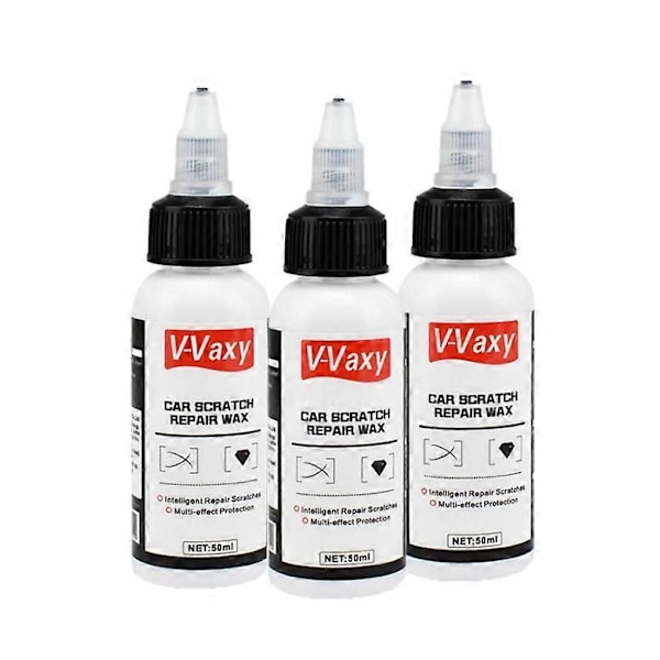 3 stk Ultimate Paint Restorer, V-Vaxy Bilreparasjonsvoks for riper, Bilpolering for riper LGL