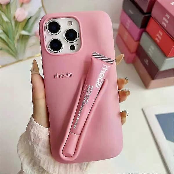 Rhode Lip Gloss Ribbon Telefondeksel til iPhone 16 15 14 13 12 11 Pro Max-FX-