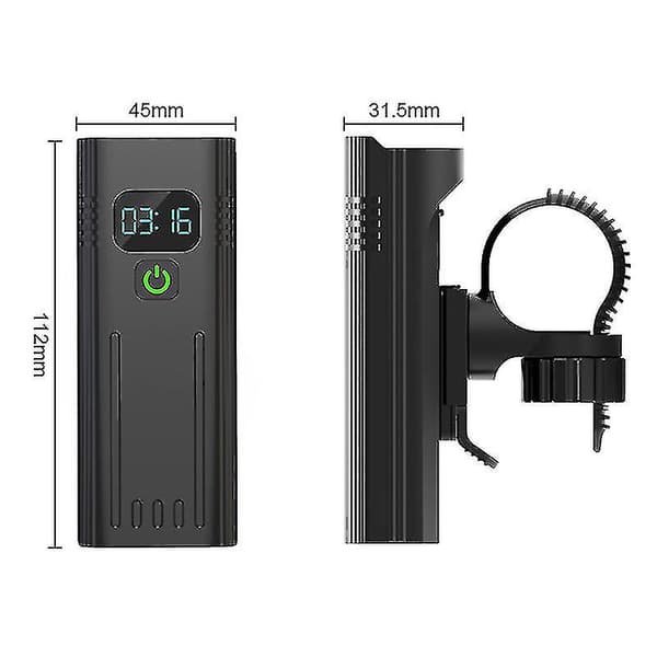 Super Bright 30000 Lumen USB Genopladelig Cykellygte-FX-