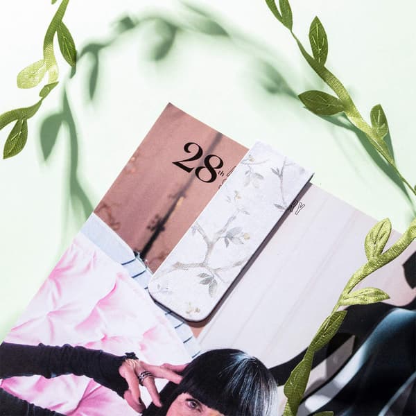 10 stk. magnetiske bokmerker med blomsterdesign for lesing -FX-