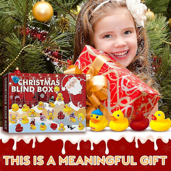 Gummianka Advent 2023, Advent 2023 Barn, Advent Anka Bad Till 11(24 ducks)