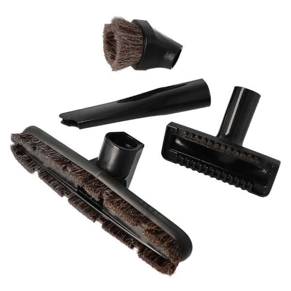 Rainbow Vacuum Nozzle Set Compatible with D3, E2, D4, SE, E3, E1, E-series - 32mm Black-FX- Black/Brown