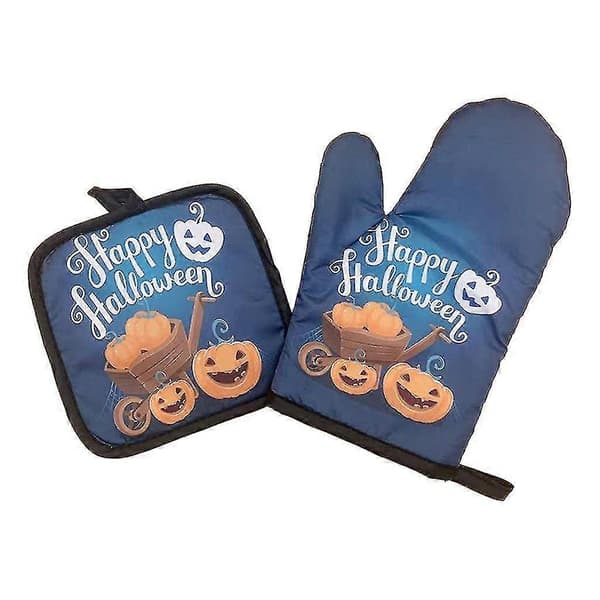 Halloween hållbara handskar med hängögla värmebeständiga för att skydda händerna present-FX-