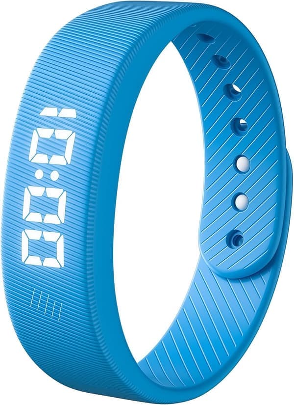 2026 Vibrating Alarm Bracelet for Deep Sleep - Silent Alarm Clock Bracelet, Has Multiple Functions and is Rechargeable-FX- blue