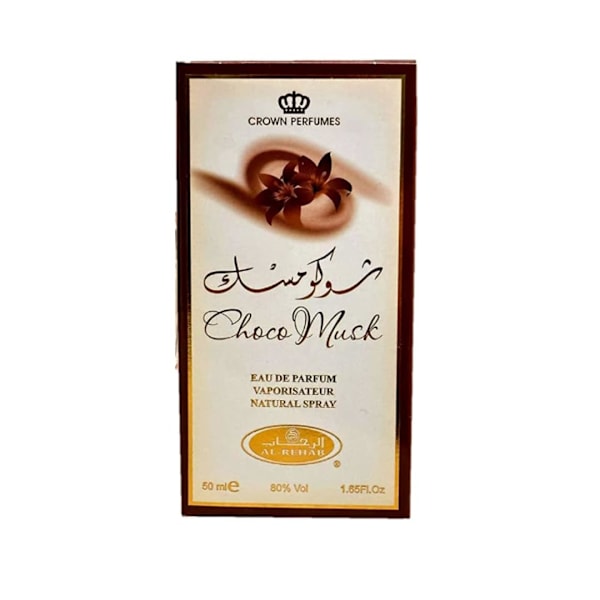 Choco Musk - Kevyesti Hajustettu Luonnollinen Suihke - 50 ml (1.65 fl oz)