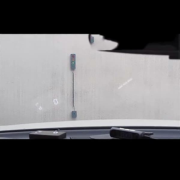 Garage parkeringssensor, LED advarselslys, Parkeringssensor, LED stopskilt med justerbar højde-FX-