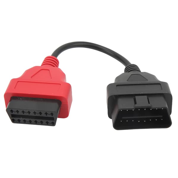 Fiat EcuScan OBD2-skanner SRS Diagnostisk kabel Ersättning Röd-FX-
