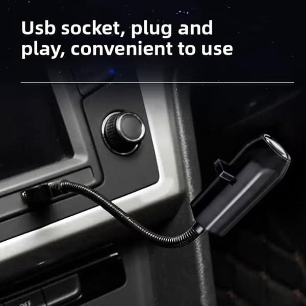 High-Definition Plug-and-Play USB Jule-stjernehimmelprojektor – Ideel til festdekoration og børneværelser med juletema-FX-