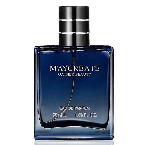 Herreparfume, langvarig, frisk og attraktiv duftspray til dates, 55 ml