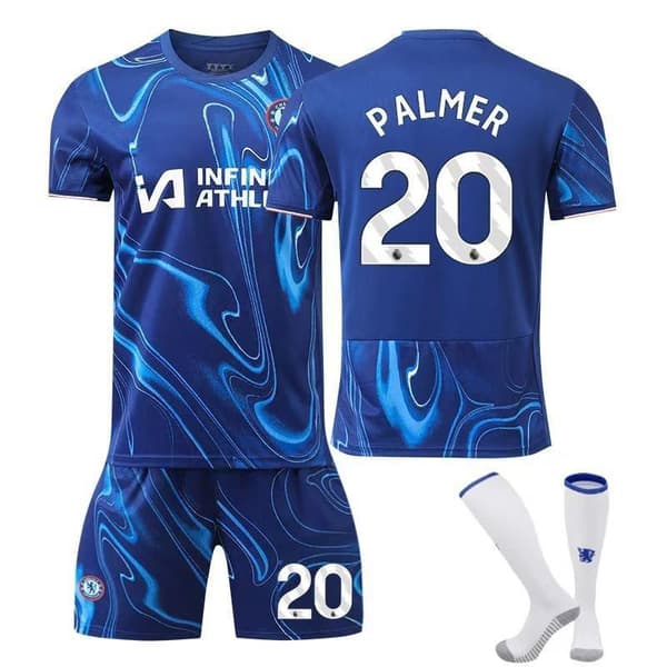 Fotbollströja Fotbollskläder Barn Chelsea Hemmakit Cole Palmer #-FX- 22
