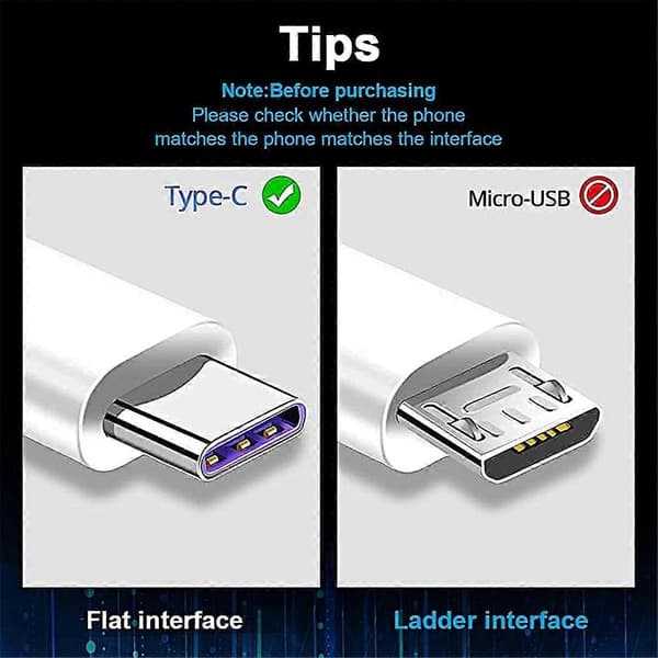 USB A til USB C CarPlay-kabel, 0,9 m ladekabel for iPhone til bilstereo