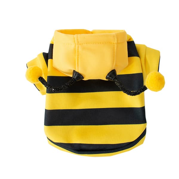 Dog Sweaters, Cat Clothes, Cute Pet Clothes, Warm Sweaters for Small and Medium Pets (S, Yellow Stripes) -FX-