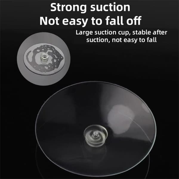 Portable Wireless Speaker with Suction Cup, Mini Bluetooth Waterproof Speaker with RGB LED-FX-