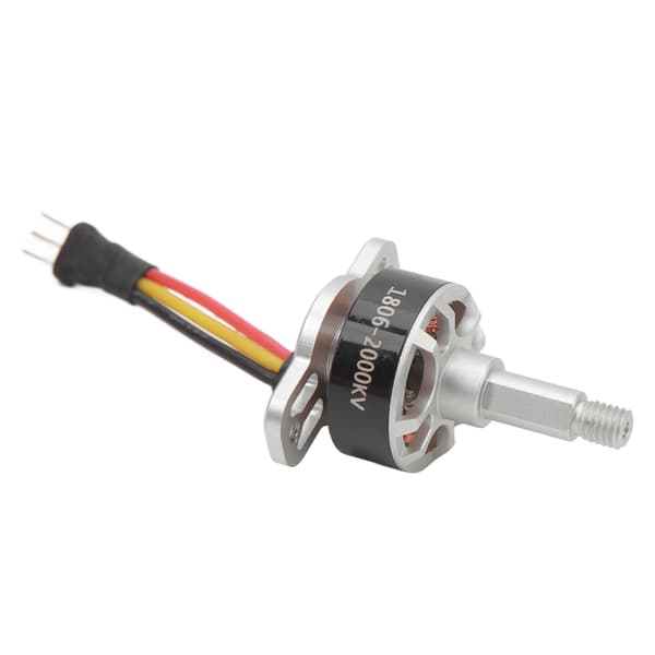 RC Flygplan Borstlös Motor för WLtoys XK A280 1806 2000KV RC Flygplan Glidflygplan Borstlös Motor Reservdelar Svart-FX-