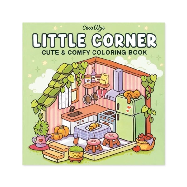 Malebog for voksne og teenagere med supersøde dyrekarakterer med enkle og lette mønstre til afslapning (Cozy Spaces Coloring) A