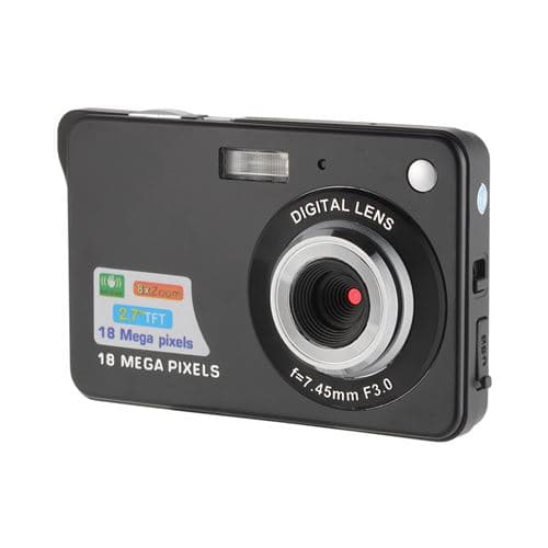 HD TFT LCD digitalt kamera oppladbart brennvidde 1080p Cam-FX-