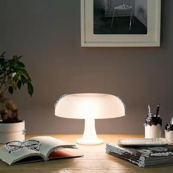 Italiensk Designer LED Svamp Bordlampa för Hotell Sovrum Sängbord Vardagsrum Dekoration Belysning (Orange) [DB]- Perfet