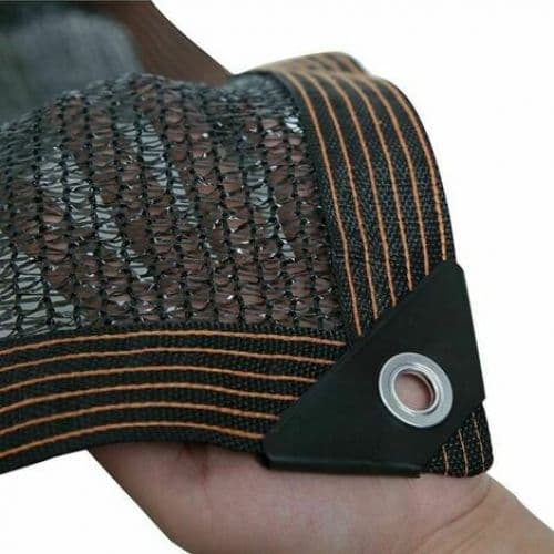 Outstanding Sun Protection Effect Shade Fabric, 3x4m Black Sunshade Cloth, Versatile Use for Garden, Patio, Privacy Screen-FX-