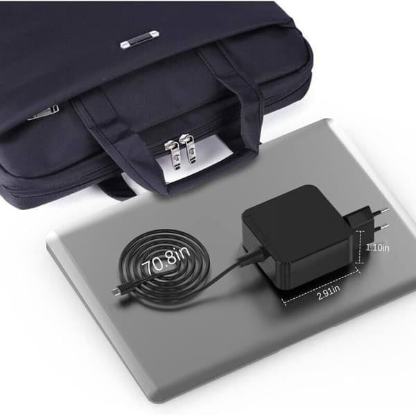 65W USB C-oplader kompatibel med MacBook, Lenovo, HP, ASUS og mere-FX-