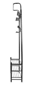 Tøjstativ med skohylde / Knagerække - 190 cm-FX-