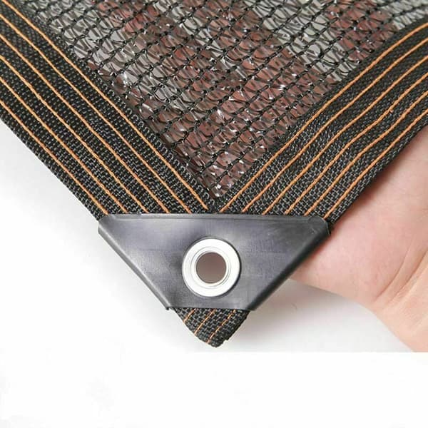 Outstanding Sun Protection Effect Shade Fabric, 3x4m Black Sunshade Cloth, Versatile Use for Garden, Patio, Privacy Screen-FX-