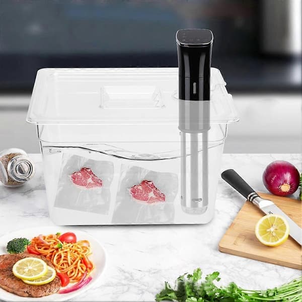 Sous Vide Beholder 11L med Låg til Præcisionsmadlavning-FX-