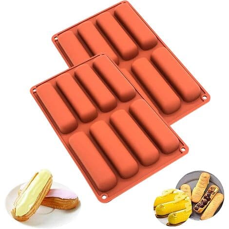 CraftBakery Non-Stick Silikon Proteinbarform, Ovnsikker og Luktfri-FX-