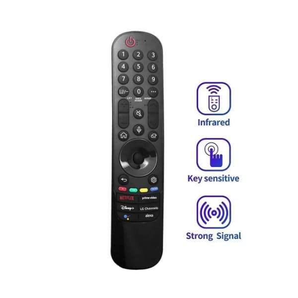 Erstatningsfjernkontroll for LG Smart TV 2022 Ol, Modellnummer: MR22GA AKB76039902-FX-