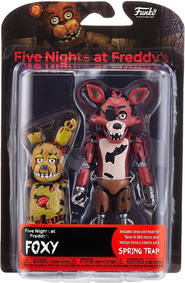 Ledd actionfigur: Five Nights at Freddy's - Foxy 8848-FX-