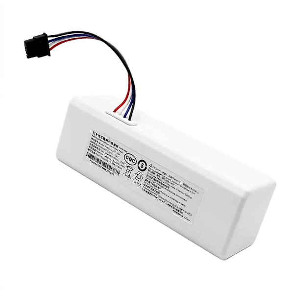 Ersättningsbatteri 14.4V Litiumjon för Xiaomi Mijia 1C Robotdammsugare Modell STYTJ01ZHM 5200mAh