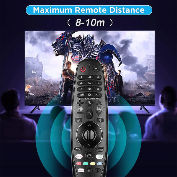 LG Magic Remote Control Compatible with LG Oled Nanocell 4k Uhd Models-FX-