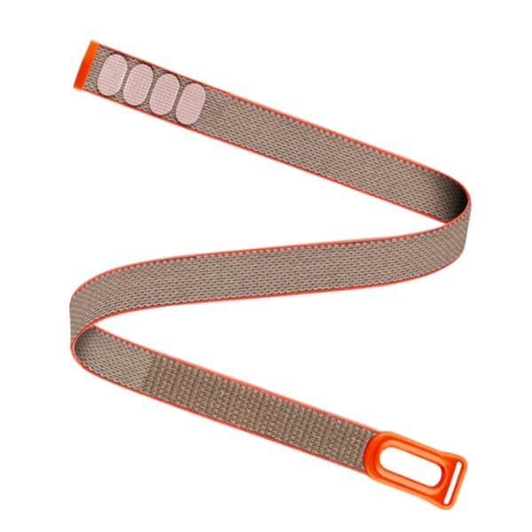 Nylon Armband Compatible with Google Fitbit Air - for Upper Arm During Exercise, Extended 430mm with Velcro, Breathable and Adjustable Orange-FX- Orange 26