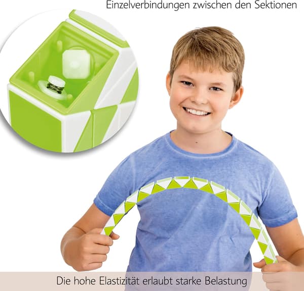 Magic cube käärmekuutiot, 48 kappaletta magic snake cube magic cube-FX-