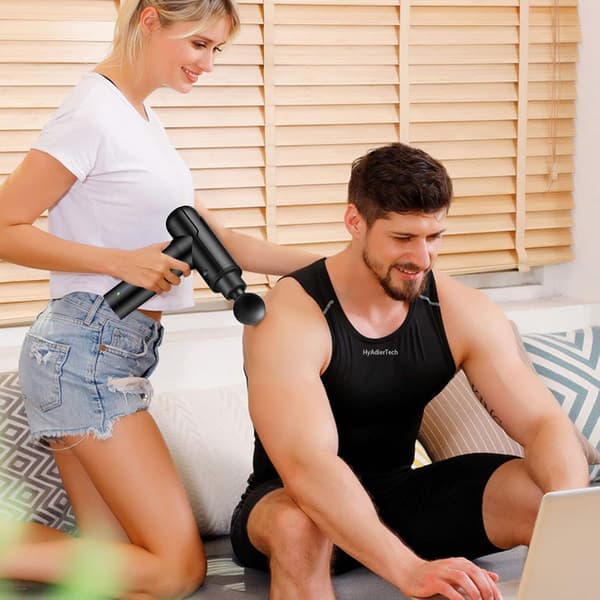 Muscle Massager with LED Charging Indicator, 6 Massage Heads-FX-