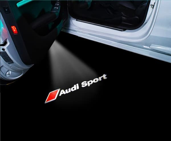 2st För Audi Aodi välkomstljus A4LA5A6L omgivande ljus A7A8-FX-