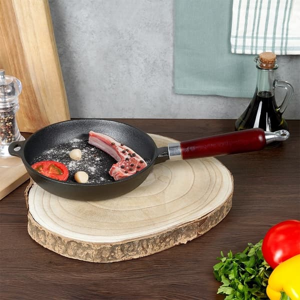 Cast Iron Pan 20 cm: Induction, Oven & Open Fire-FX- 1232