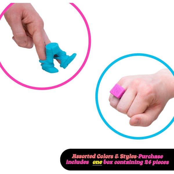 Schylling NeeDoh Squishmas -joulukalenteri - 24 mini-squishie-lelua - Joulun odotus