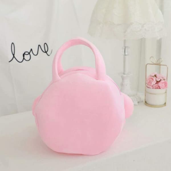 Pink Plys Taske Makeup Organizer Pung Opbevaringsposer Stjerne Tote C-FX-
