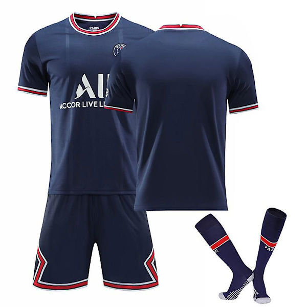 2021-2022 Uusi kausi Pariisin jalkapallo T-paidat Jersey Kotisetti SERGIORAMOS4WZ Goodies Unnumbered XL