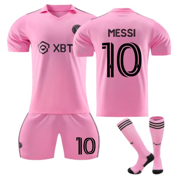 23-24 Inter Miami CF Orphanage Shirt 10 Messi Goodies -kausipäivitys 10 Messi Adult S（165-170cm）