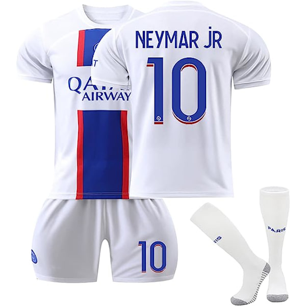 Jerseykit för barn fotbollssatser Neymar barn 26 Vuxna barn