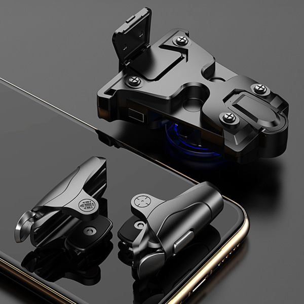 Spelkontroll Mobiltelefon Back Clip Gamepad Trigger Button Joystick för mobiltelefon PUBG Game Universal Tillbehör Vuxna barn