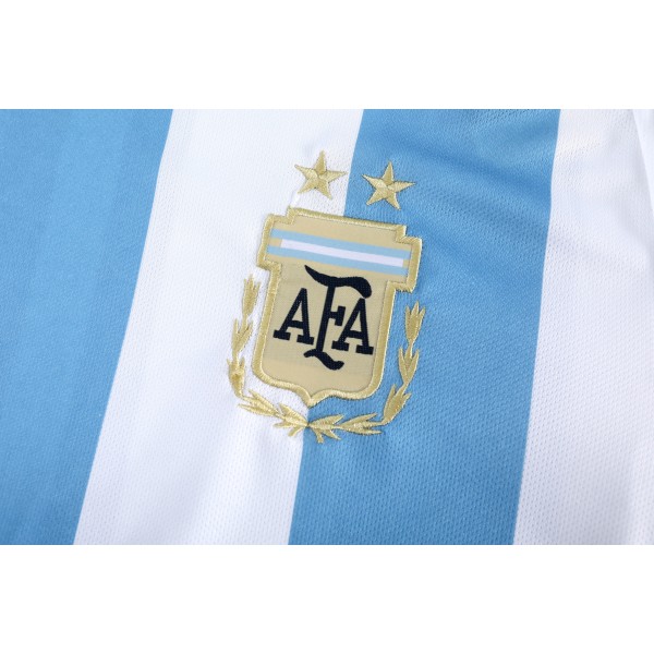 22-23 Argentina Hem Barn Vuxen Jersey Träningströja J.Alvarez NO.9 Vuxna barn Komfort nyaste Messi NO.10 L