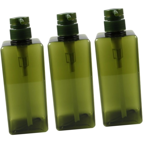 3st glaspumpflaska flytande dispenser Lotion dispenser flytande handtvål klar tom pumpflaska pumpflaskor Skummande balsam Pump-flaskor