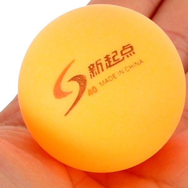 60st Gula Bordtennisbollar 40mm Pingpongbollar Bordtennistävlingsbollar Lotteribollar Små träningsbollar för tävling och